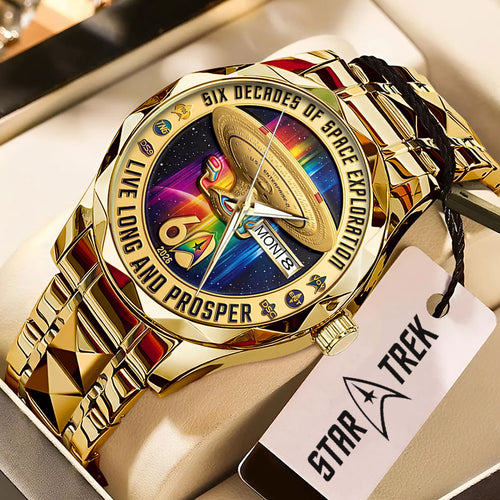 Star Trek 60th Anniversary Alloy Luxury Quartz Watch – TMTHU7853