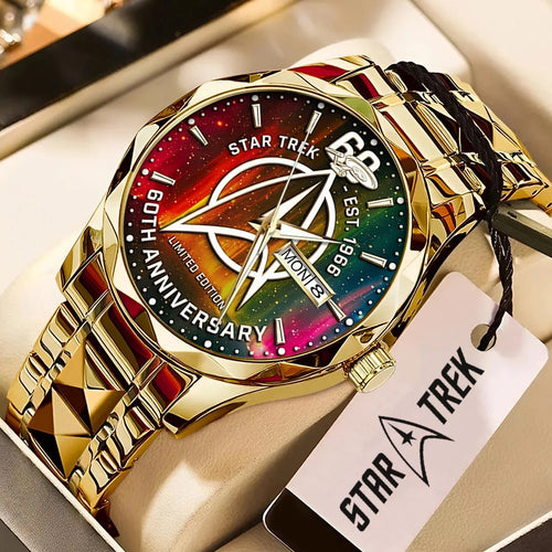 Star Trek 60th Anniversary Alloy Luxury Quartz Watch – TMTHU8610