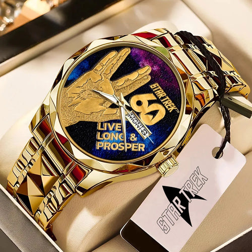 Star Trek 60th Anniversary Alloy Luxury Quartz Watch – TMTHU9052