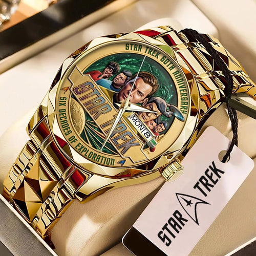 Star Trek 60th Anniversary Alloy Luxury Quartz Watch – TMTHU9291