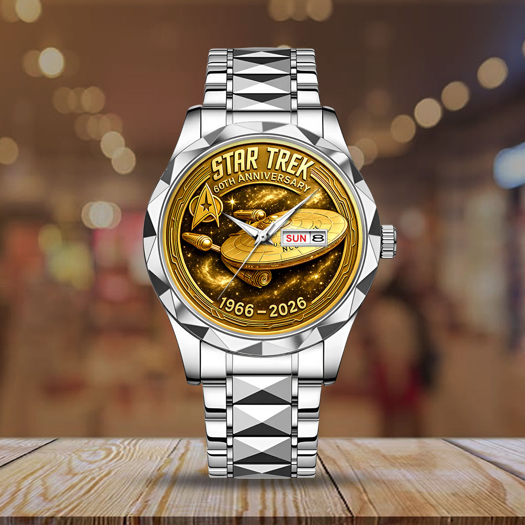 Star Trek 60th Anniversary Alloy Luxury Quartz Watch – GNE5241