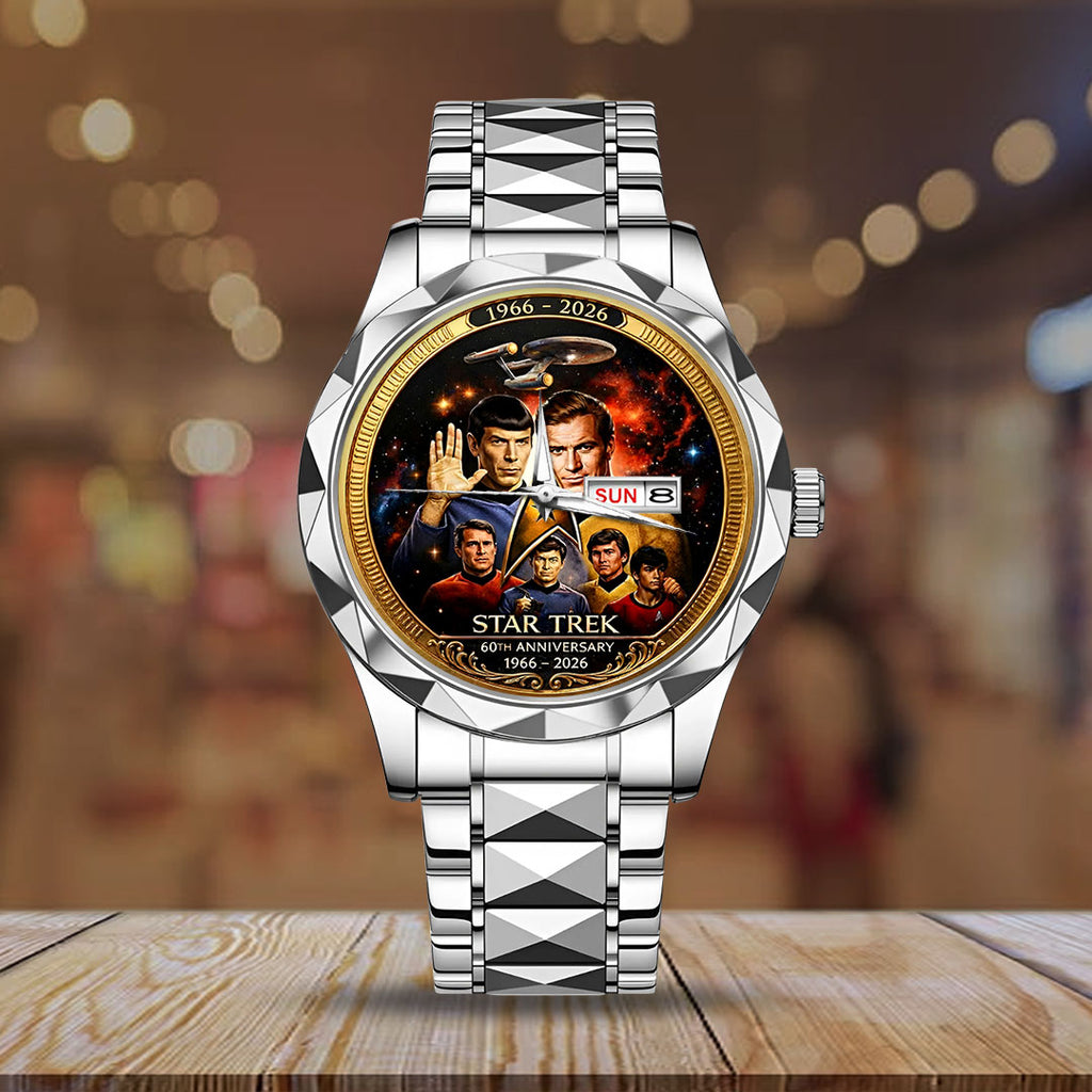 Star Trek 60th Anniversary Alloy Luxury Quartz Watch – HOATT15480