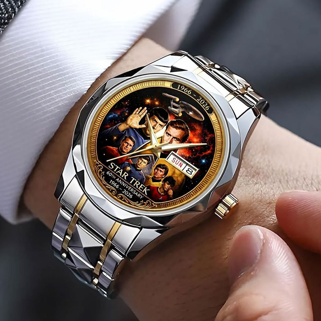 Star Trek 60th Anniversary Alloy Luxury Quartz Watch – HOATT15480