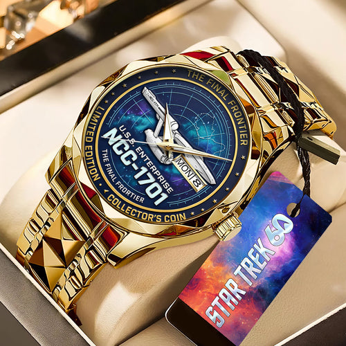 Star Trek 60th Anniversary Alloy Luxury Quartz Watch – TANTN21419