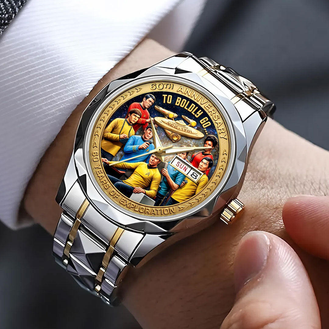Star Trek 60th Anniversary Alloy Luxury Quartz Watch – HOATT17523