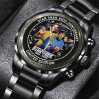 Star Trek 60th Anniversary Black Stainless Steel Watch – TMTHU3009