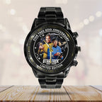 Star Trek 60th Anniversary Black Stainless Steel Watch – TMTHU3009
