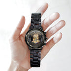 Star Trek 60th Anniversary Black Stainless Steel Watch – TMTHU7448