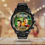 Star Trek 60th Anniversary Black Stainless Steel Watch – TMTHU7844