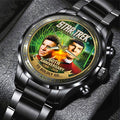 Star Trek 60th Anniversary Black Stainless Steel Watch – TMTHU7844