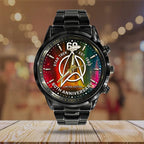 Star Trek 60th Anniversary Black Stainless Steel Watch – TMTHU8620