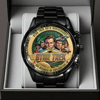 Star Trek 60th Anniversary Black Stainless Steel Watch – TMTHU9292