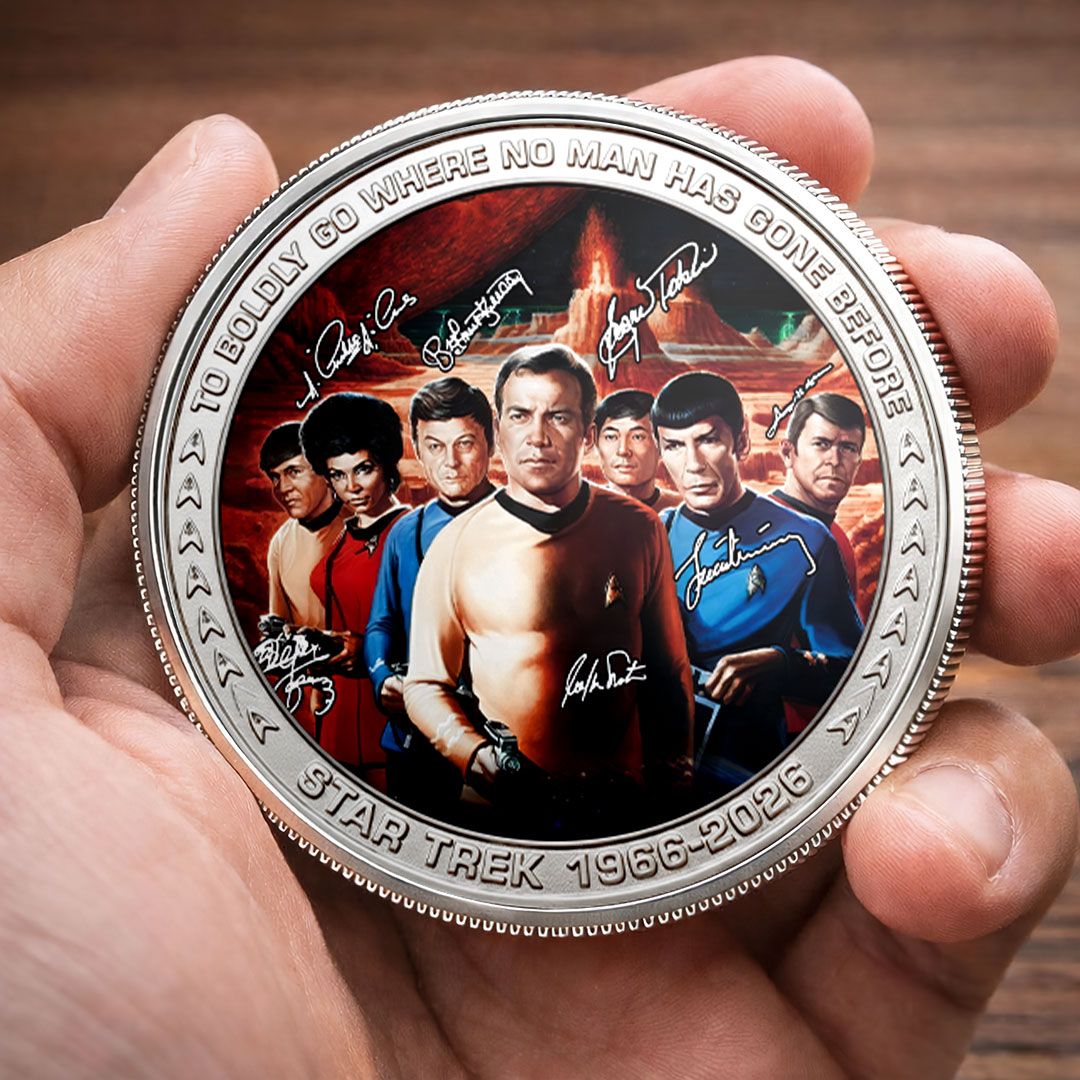 Star Trek 60th Anniversary Commemorative Coin – HOATT17824