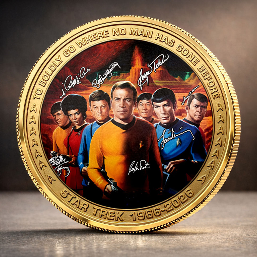Star Trek 60th Anniversary Commemorative Coin – HOATT17824