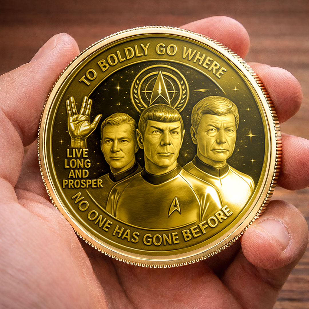 Star Trek 60th Anniversary Commemorative Coin – MAITM15020
