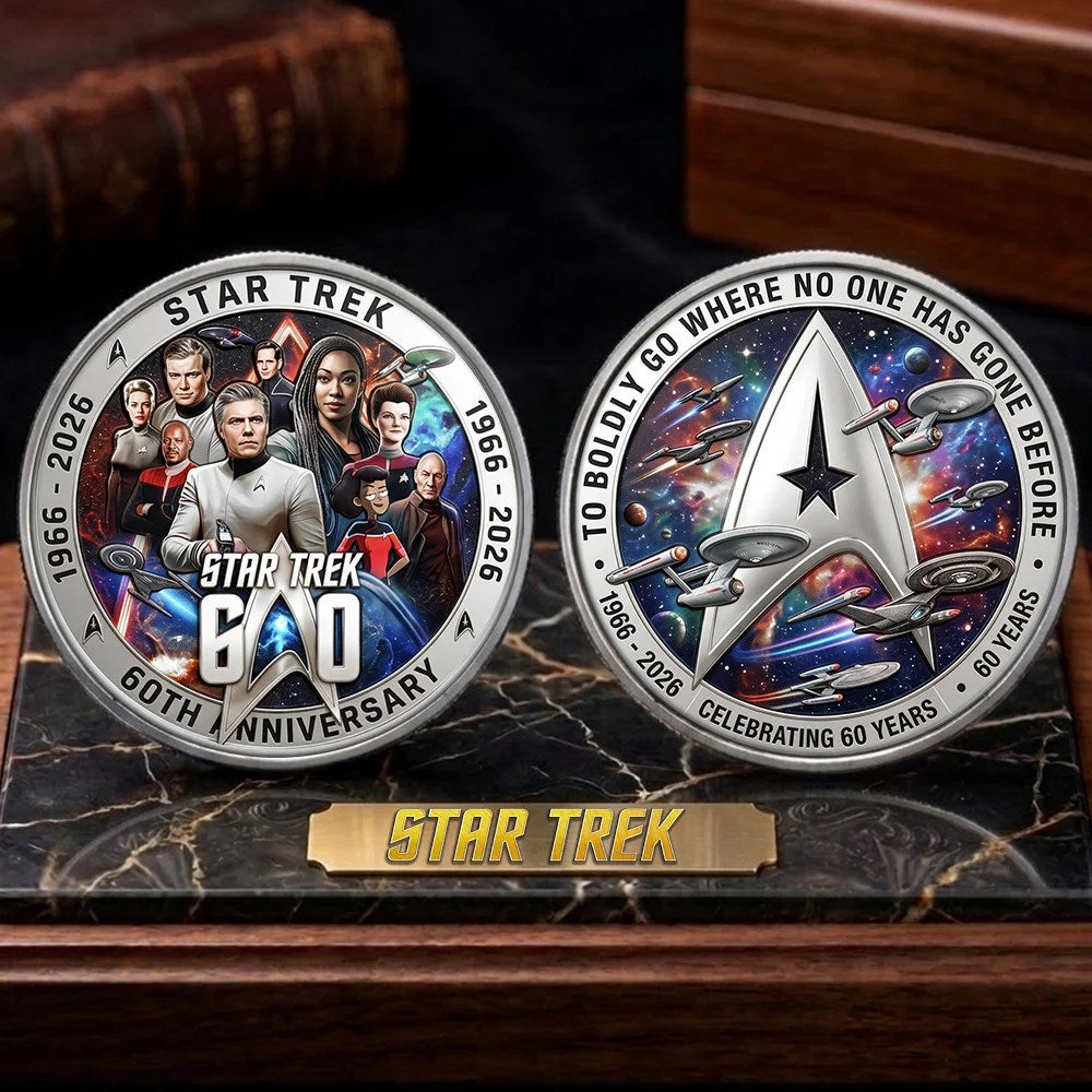 Star Trek 60th Anniversary Commemorative Coin – TMTHU9903