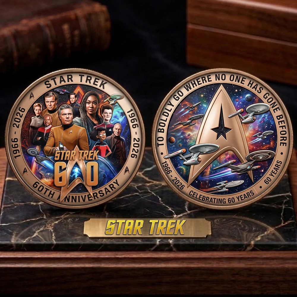Star Trek 60th Anniversary Commemorative Coin – TMTHU9903