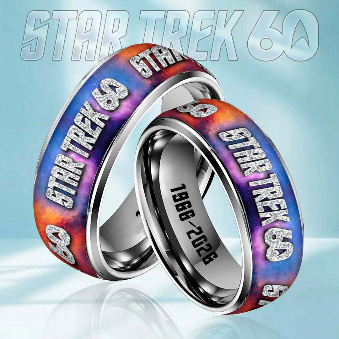 Star Trek 60th Anniversary Custom Alloy Ring – GNE5246