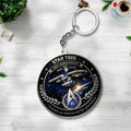 Star Trek 60th Anniversary Custom Shape 2-sided Keychain – TANTN21243