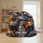 Star Trek 60th Anniversary Custom Shape Acrylic Plaque – TANTN20595