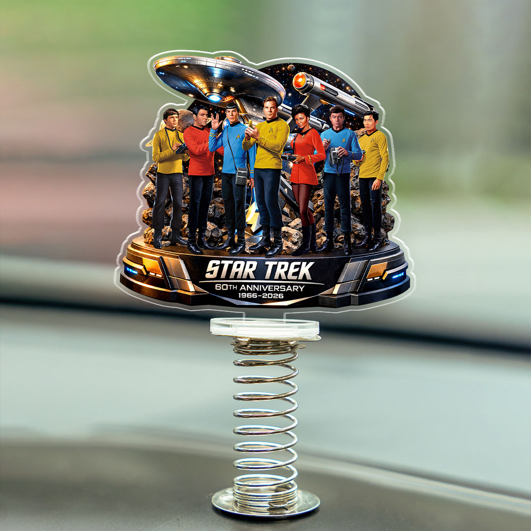 Star Trek 60th Anniversary Custom Shape Spring Acrylic Standee – HOATT17764