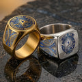 Star Trek 60th Anniversary 3D Engraved Ring – TANTN23247