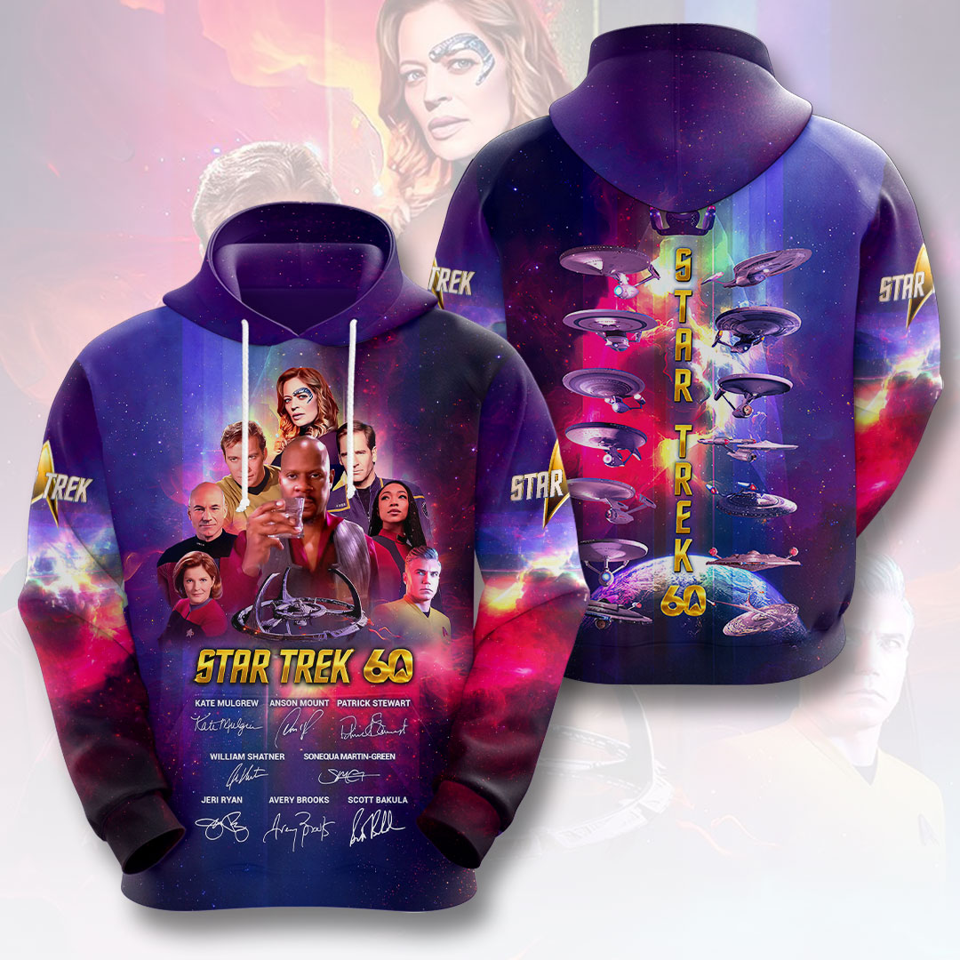 Star Trek 60th Anniversary 3D Apparel – HOATT17666
