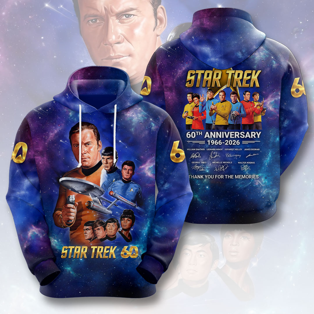 Star Trek 60th Anniversary 3D Apparel – HOATT17734