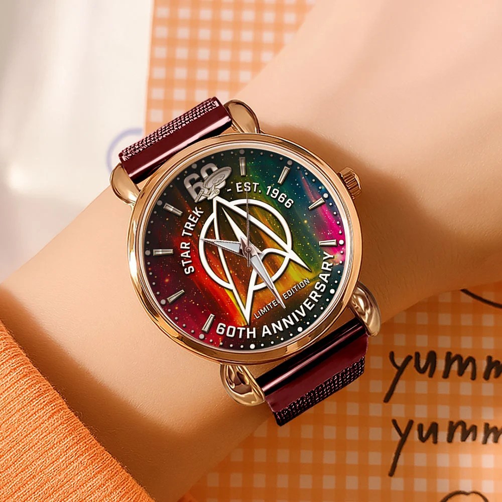 Star Trek 60th Anniversary Mesh Strap Quartz Watch – TMTHU8621