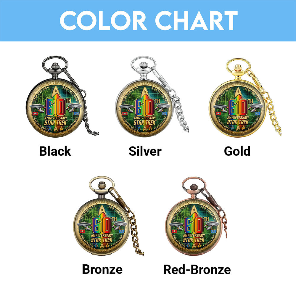 Star Trek 60th Anniversary Pocket Watch – TMTHU7848