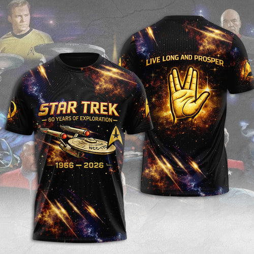 Star Trek 60th Anniversary 3D Apparel – VANDH4021