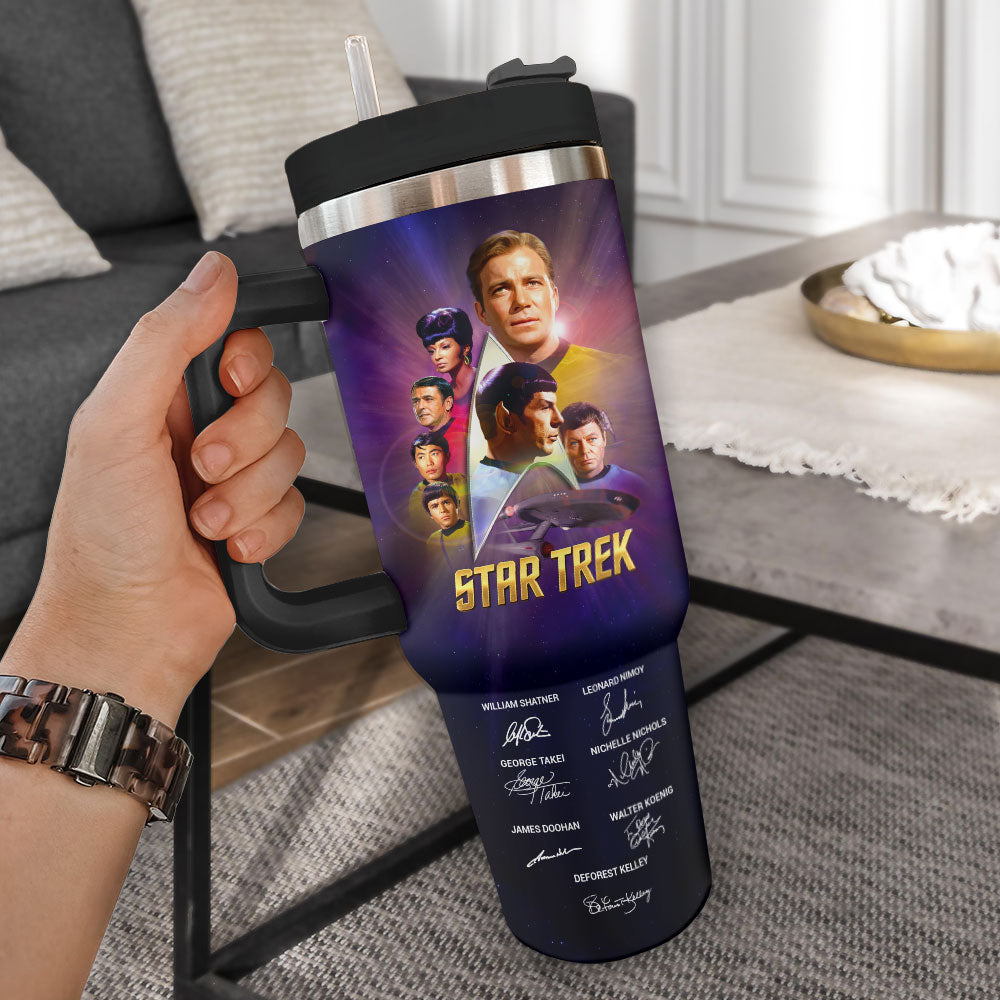 Personalized Star Trek 60th Anniversary 40oz Tumbler – HOATT17648