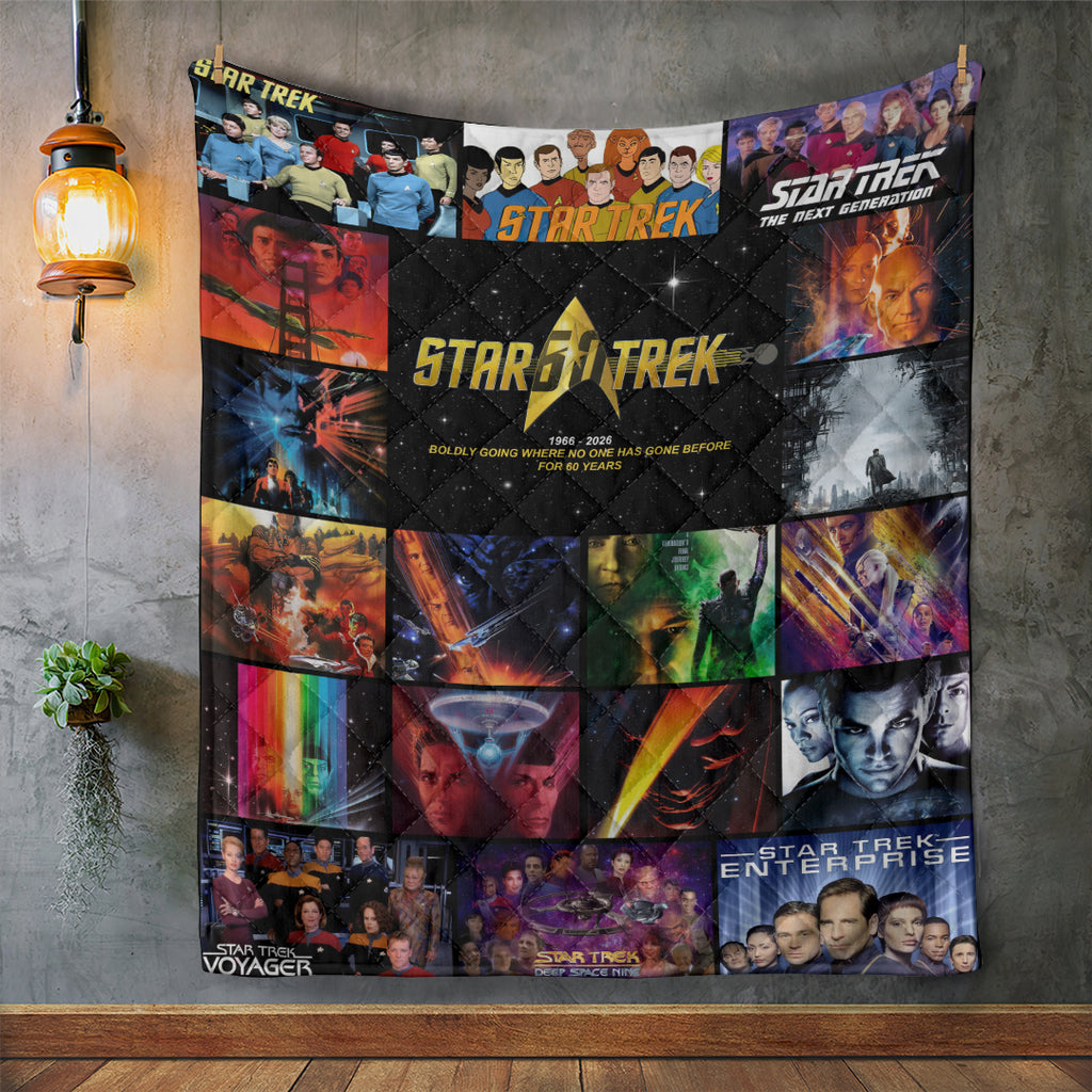 Star Trek 60th Anniversary Quilt Blanket – HOATT15906