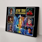 Star Trek 60th Anniversary Rectangle Canvas With Inner Frame – TMTHU4850