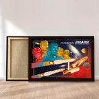 Star Trek 60th Anniversary Rectangle Canvas With Inner Frame – TMTHU8609