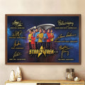 Star Trek 60th Anniversary Rectangle Canvas With Inner Frame – TMTHU3077