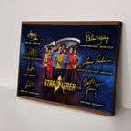 Star Trek 60th Anniversary Rectangle Canvas With Inner Frame – TMTHU3077
