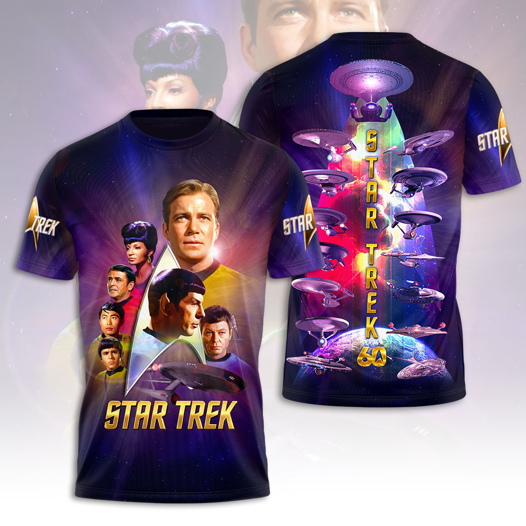 Star Trek 60th Anniversary 3D Apparel – HOATT17597