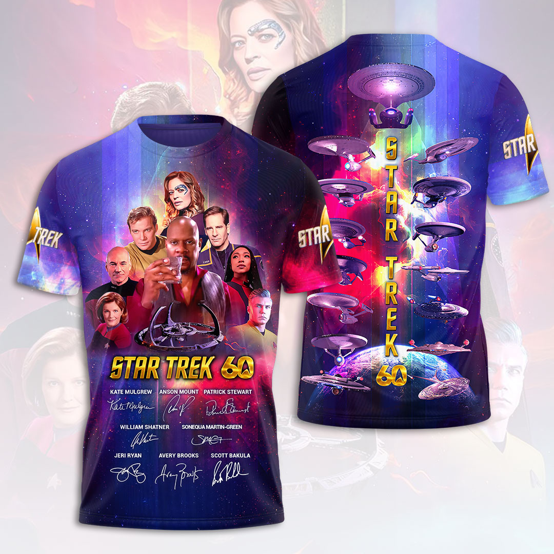 Star Trek 60th Anniversary 3D Apparel – HOATT17666