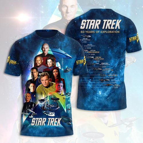 Star Trek 60th Anniversary 3D Apparel – HOATT20617