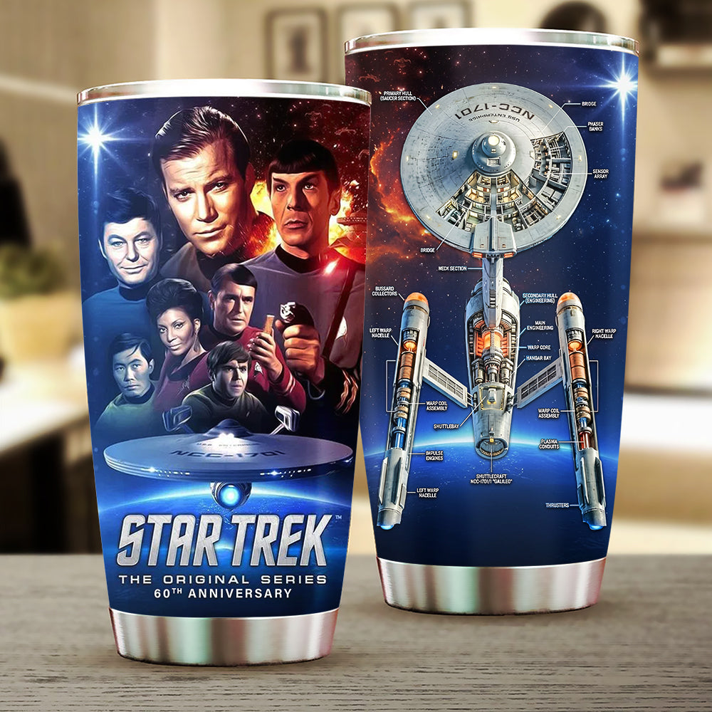 Star Trek 60th Anniversary Tumbler Cup – TMTHU7212