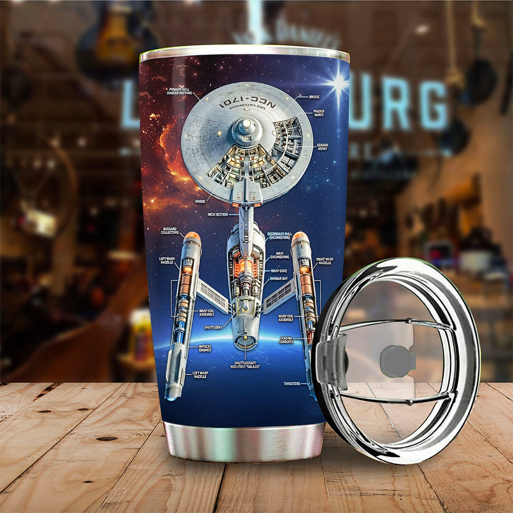Star Trek 60th Anniversary Tumbler Cup – TMTHU7212