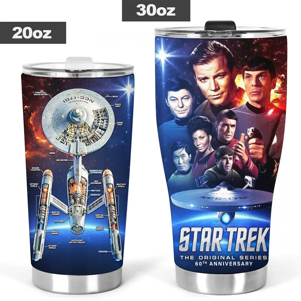 Star Trek 60th Anniversary Tumbler Cup – TMTHU7212