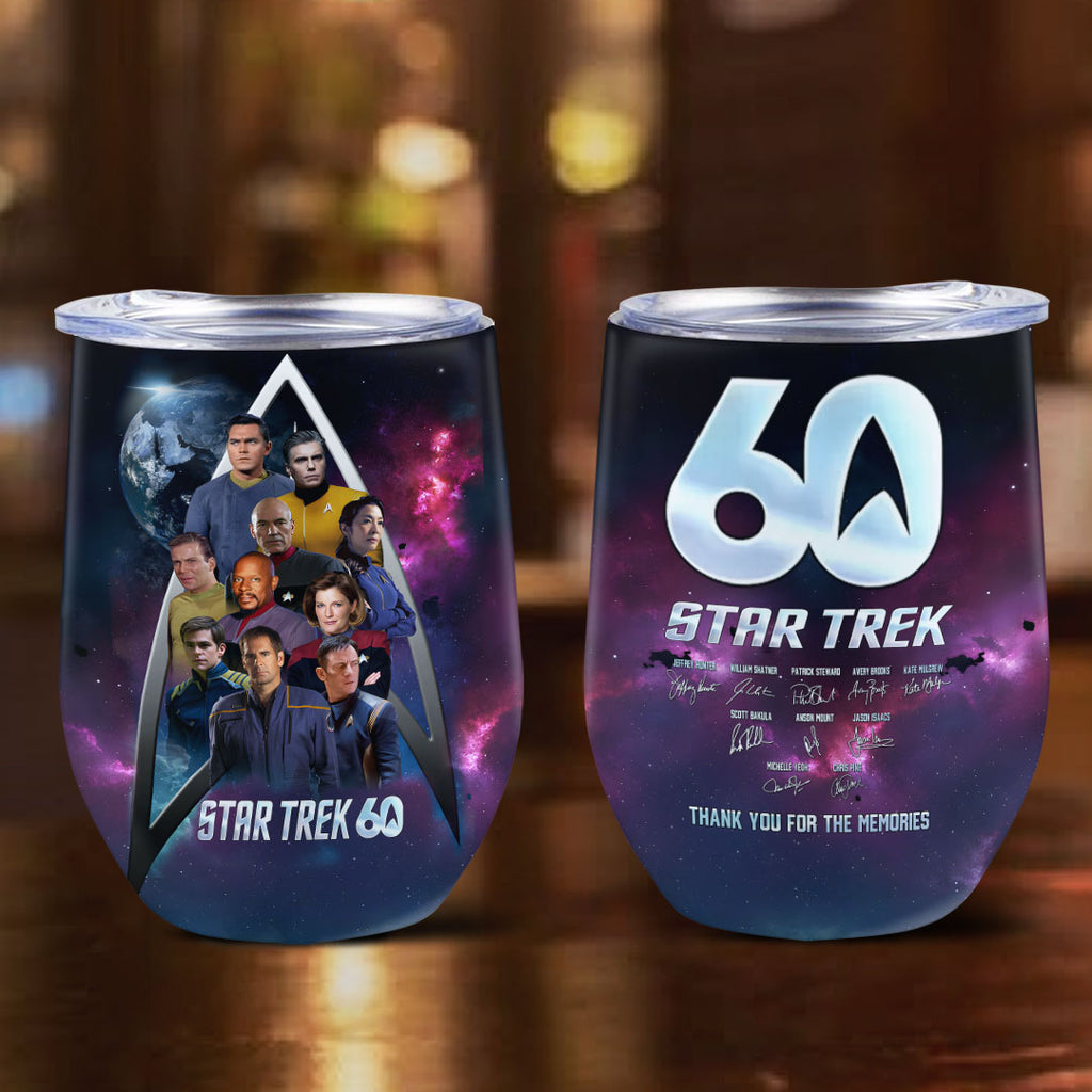 Star Trek 60th Anniversary Wine Tumbler – HOATT15884