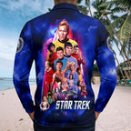 Star Trek 60th Anniversary Zip Polo Shirt – HOATT16409