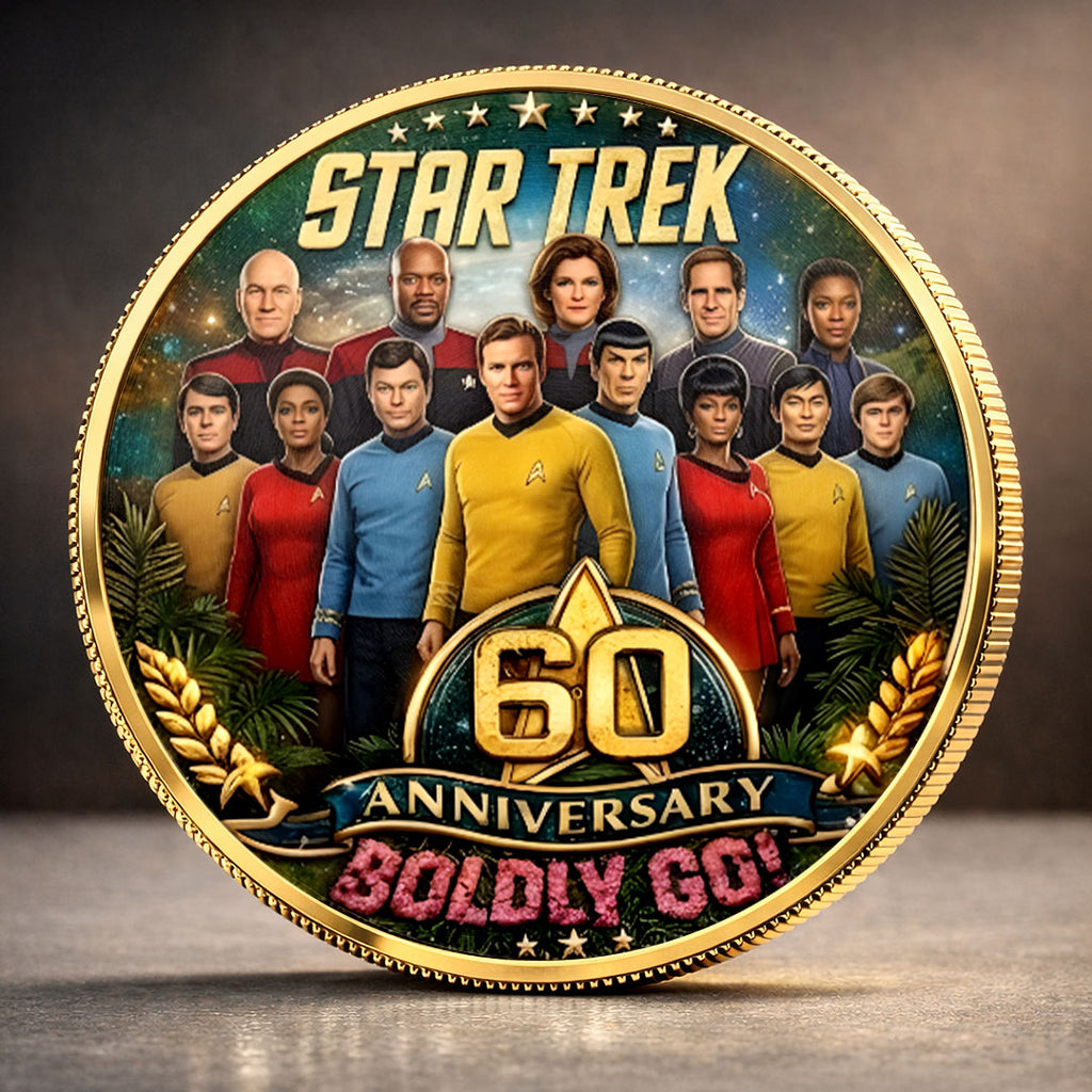 Star Trek 60th Anniversary Commemorative Coin – TMTHU4932