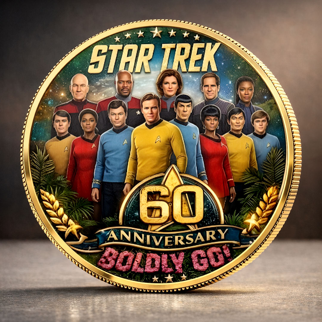 Star Trek 60th Anniversary Commemorative Coin – TMTHU4932