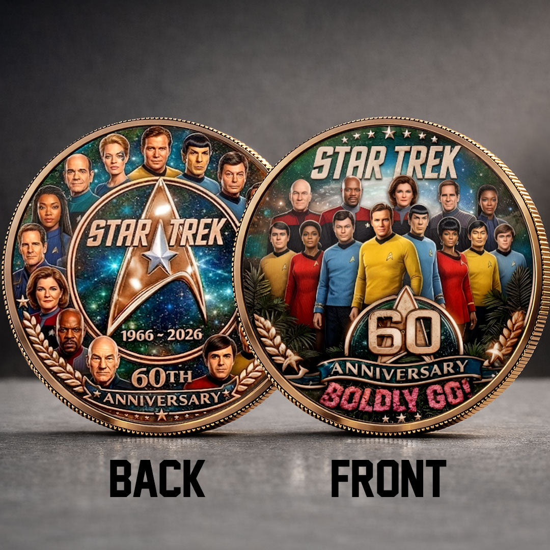 Star Trek 60th Anniversary Commemorative Coin – TMTHU4932