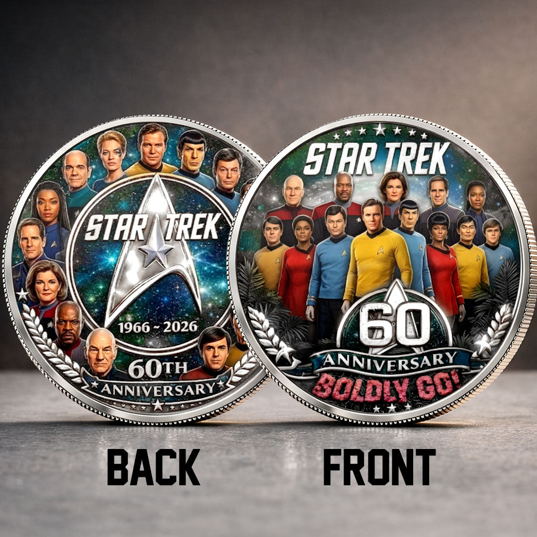 Star Trek 60th Anniversary Commemorative Coin – TMTHU4932