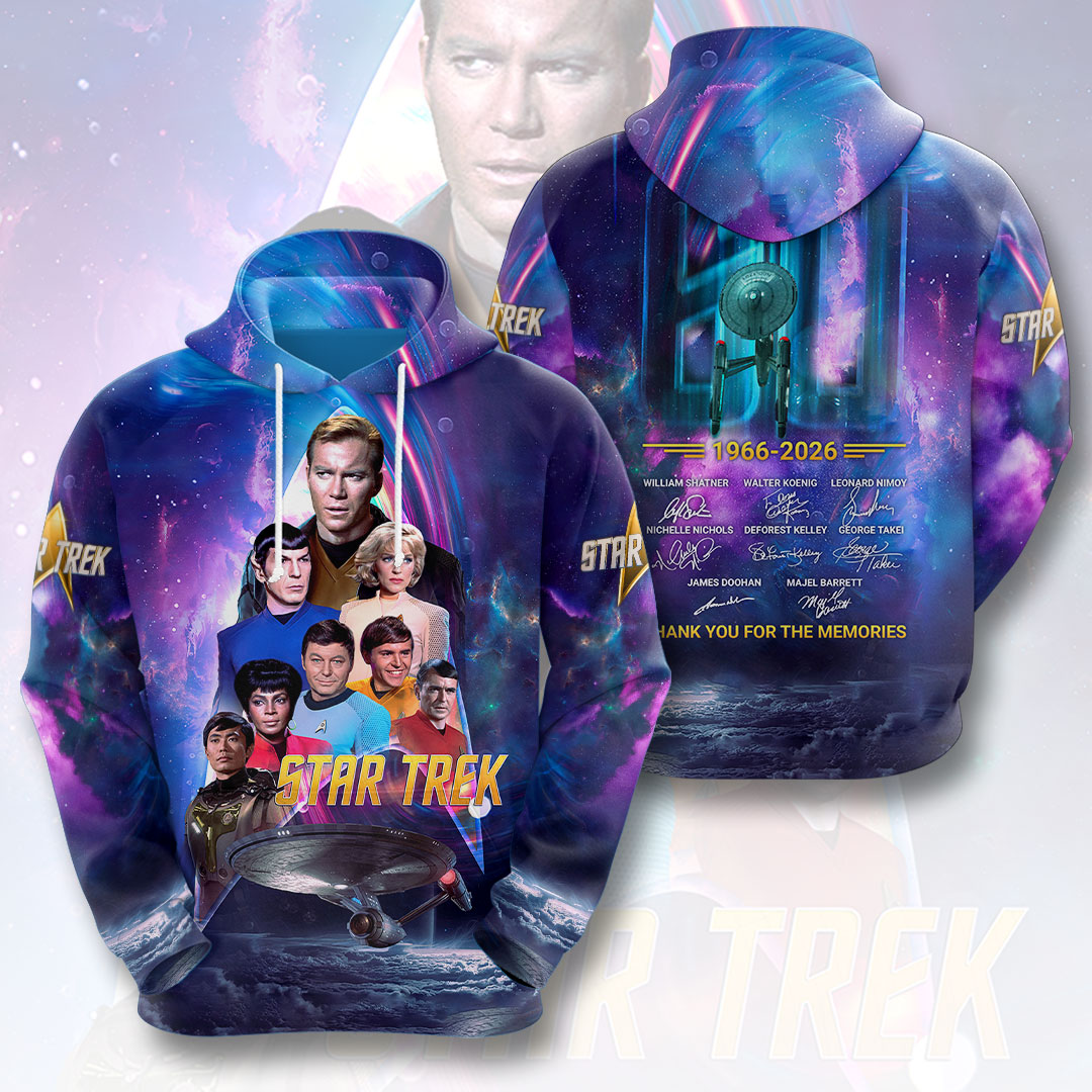 Star Trek 60th Anniversary 3D Apparel – HOATT15827